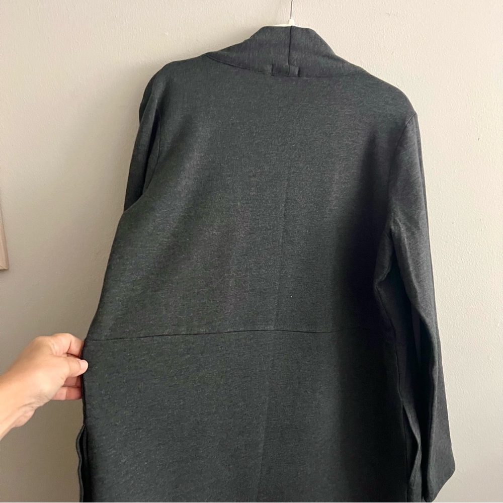 Pure Jill J. Jill unconstructed gray cardigan size Medium casual and com… - Picture 7 of 11